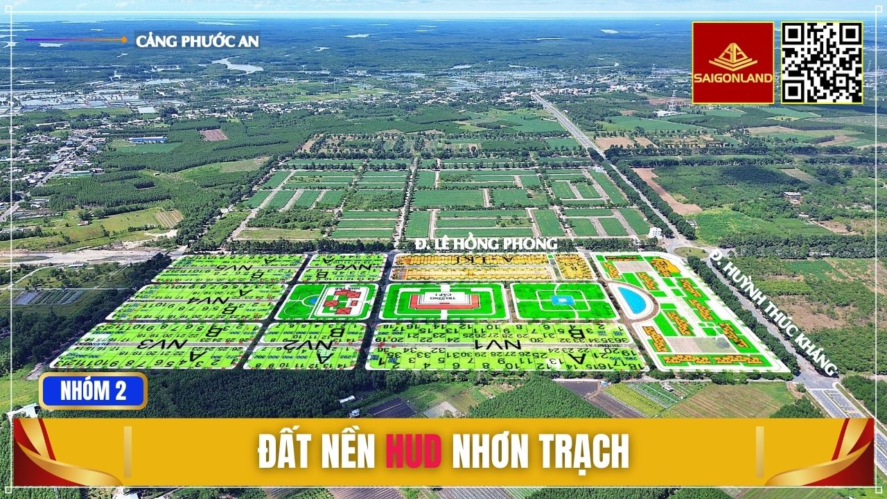 Saigonland Nhơn Trạch - Nhận ký gửi mua bán Đất nền sổ sẵn dự án Hud Nhơn Trạch - Ảnh 2